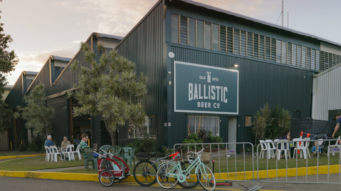 Outside of Ballistic Beer Co.