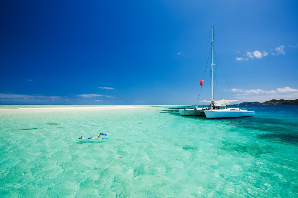 Snorkelling in Fiji